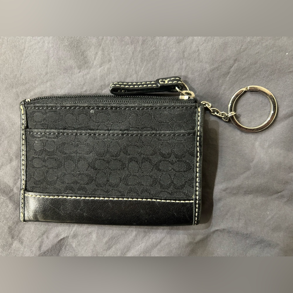 Coach black small wallet - Picture 2 of 4